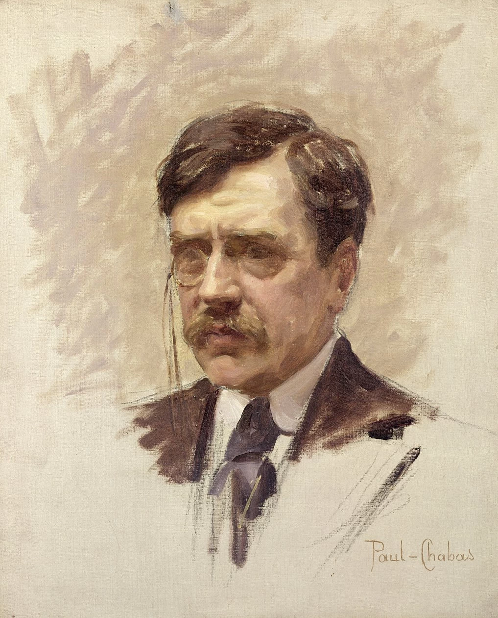 Paul Émile Chabas - Ritratto di Paul Bourget, Château de Versailles